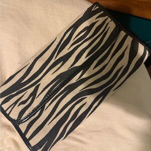 Banana republic Zebra Print Clutch